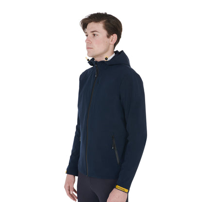 Equestro Men's jacket in breathable technical fabric