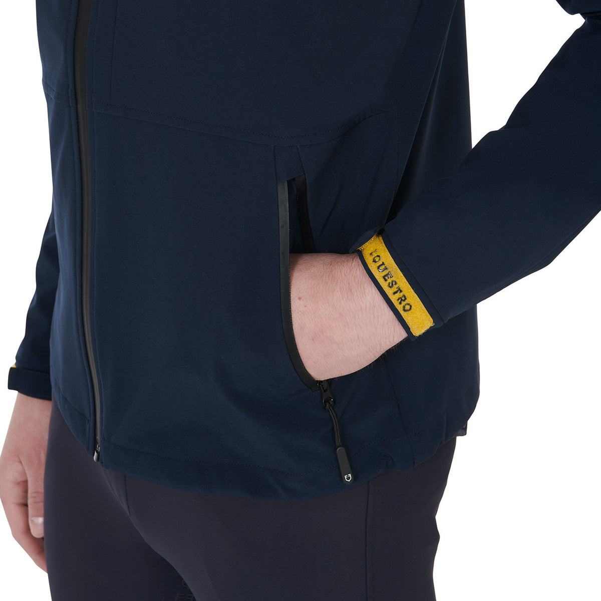 Equestro Men's jacket in breathable technical fabric