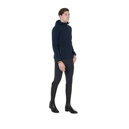 Equestro Men's jacket in breathable technical fabric