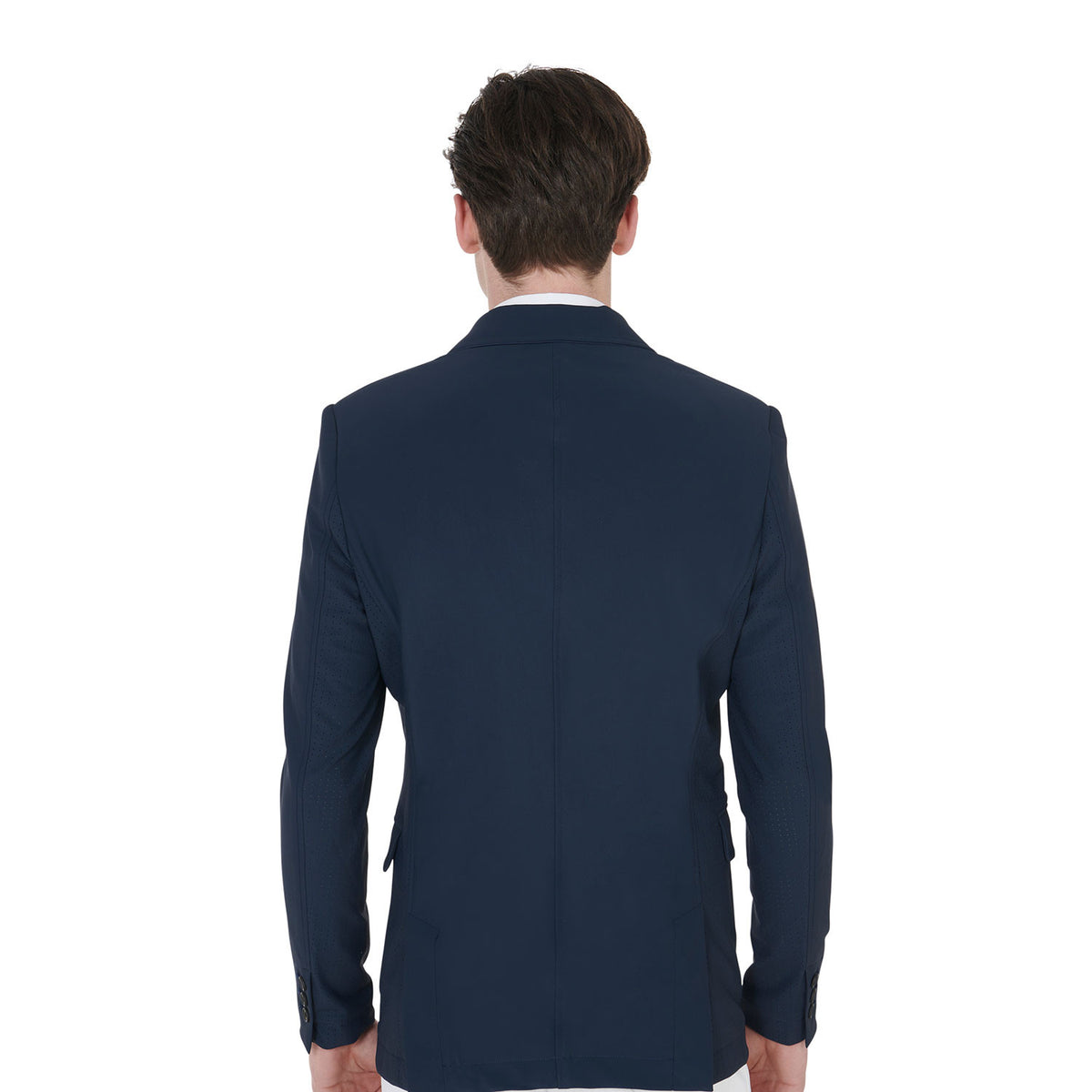 Equestro Men's competition perforated jacket