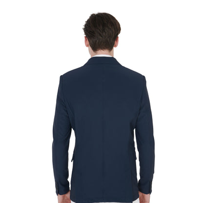 Equestro Men's competition perforated jacket