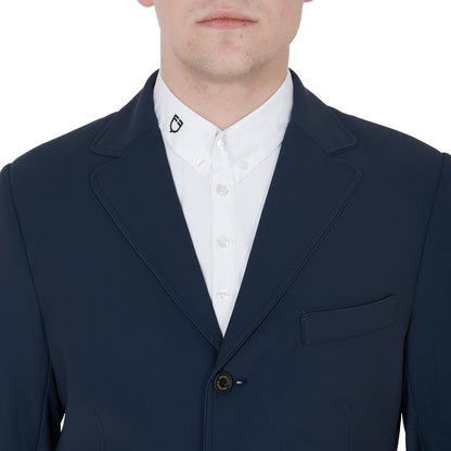 Equestro Men's competition perforated jacket