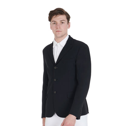 Equestro Men's competition perforated jacket