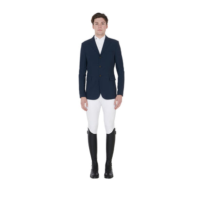 Equestro Men's competition perforated jacket
