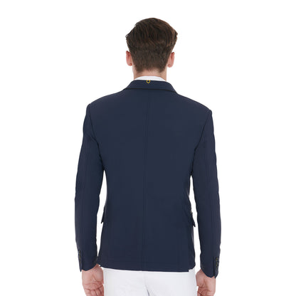 Equestro Men's competition jacket with side zip pocket