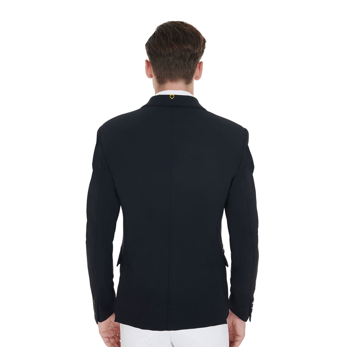 Equestro Men's competition jacket with side zip pocket
