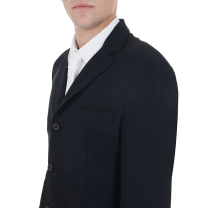 Equestro Men's competition jacket with side zip pocket