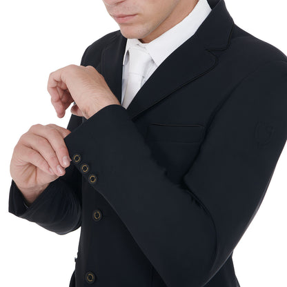Equestro Men's competition jacket with side zip pocket