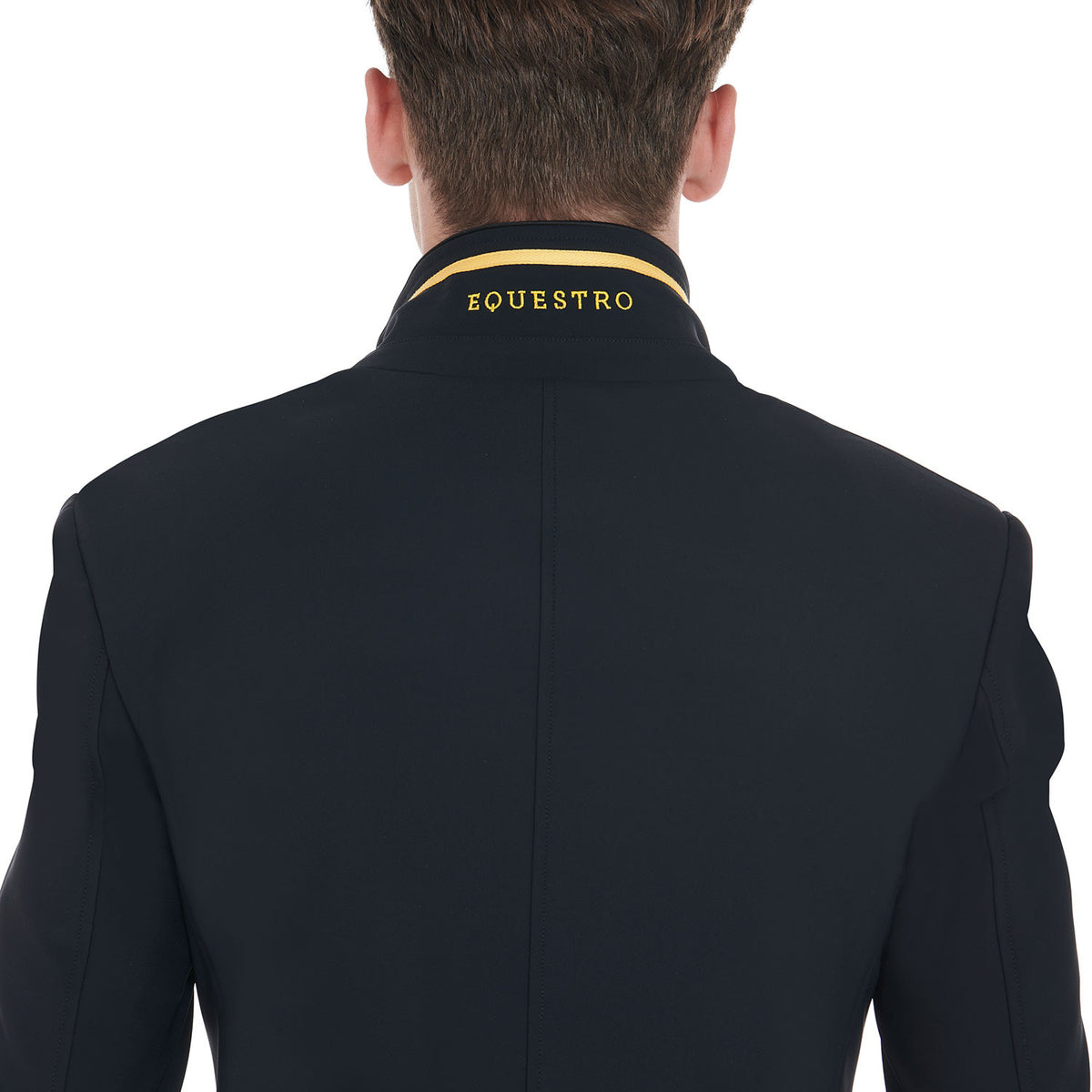 Equestro Men's competition jacket with side zip pocket
