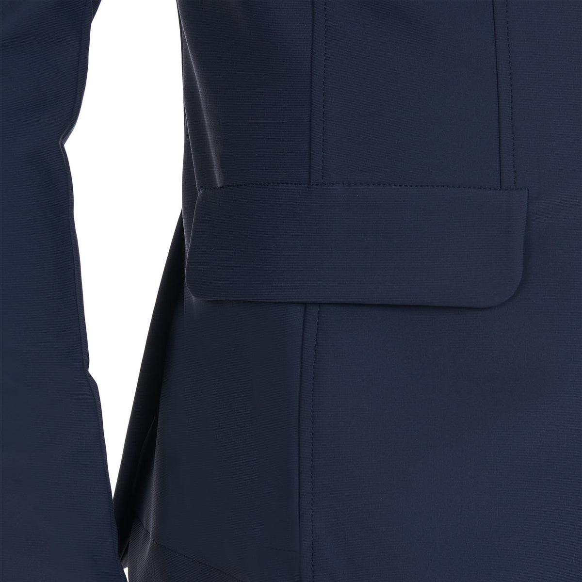 Equestro Men's competition jacket with side zip pocket