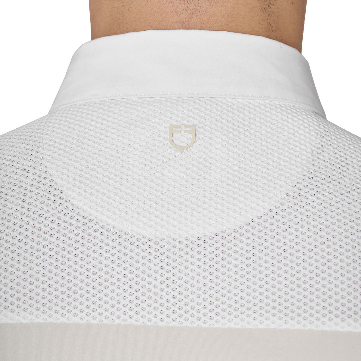 Equestro Men's long-sleeved competition polo shirt
