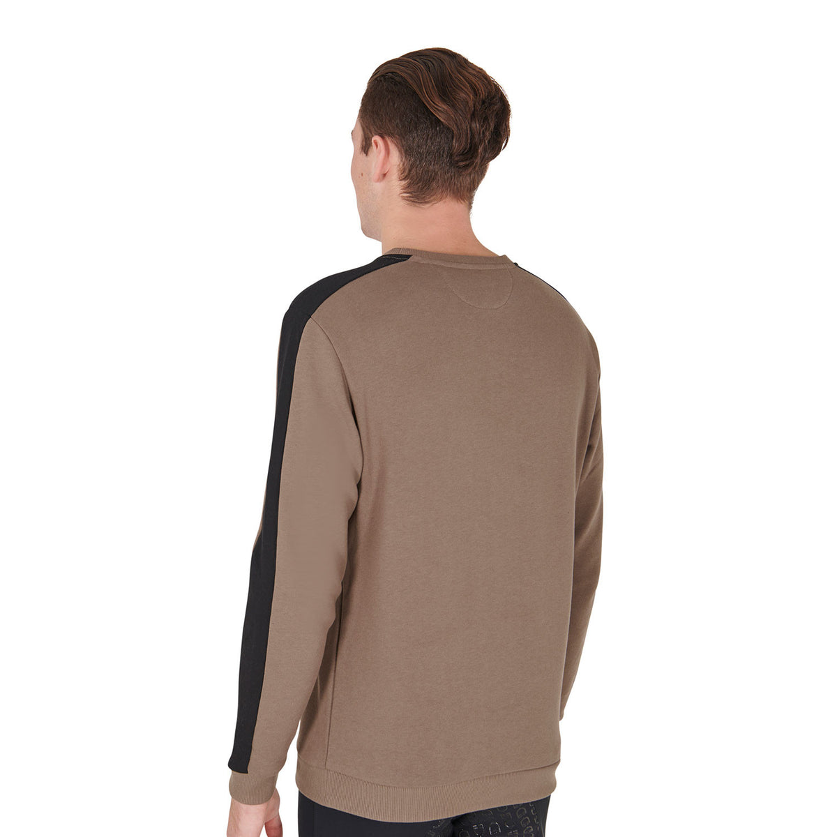 Equestro Men's cotton sweatshirt with logo