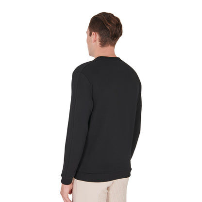 Equestro Men's cotton sweatshirt with logo
