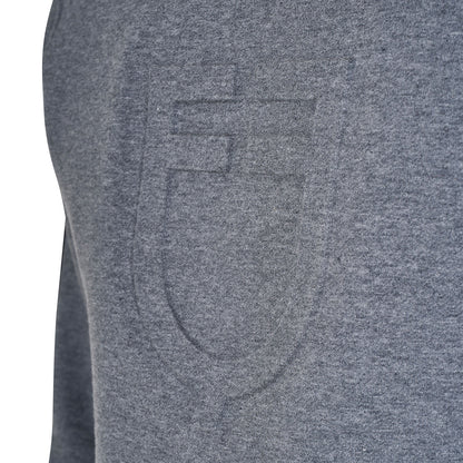 Equestro Men's cotton sweatshirt with logo