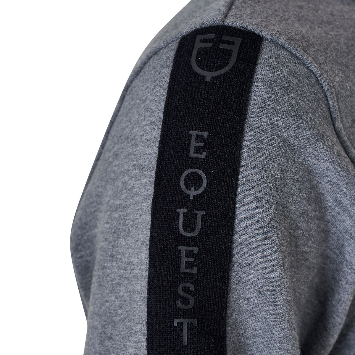 Equestro Men's cotton sweatshirt with logo