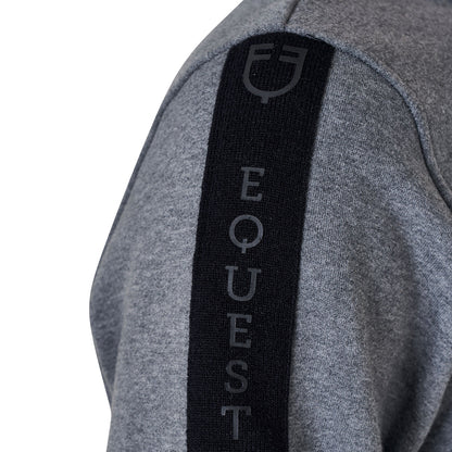 Equestro Men's cotton sweatshirt with logo