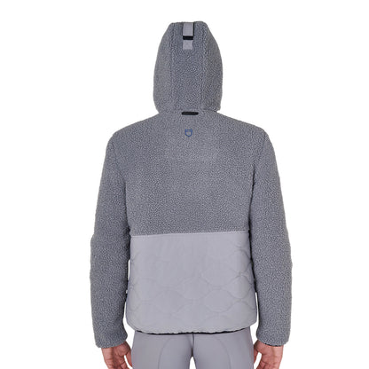 Equestro Men's waterproof jacket with Teddy inserts