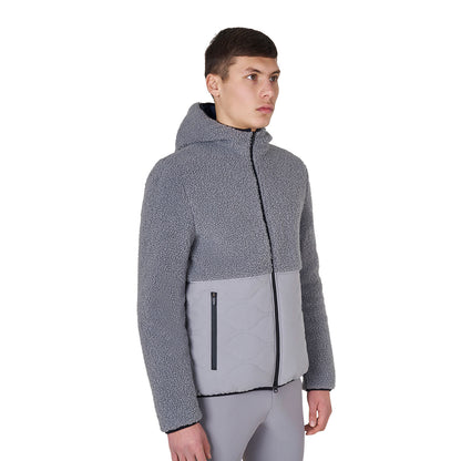 Equestro Men's waterproof jacket with Teddy inserts