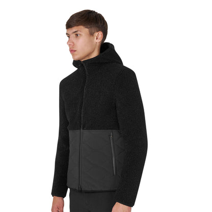 Equestro Men's waterproof jacket with Teddy inserts