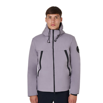 Equestro Men's waterproof and windproof jacket in nylon