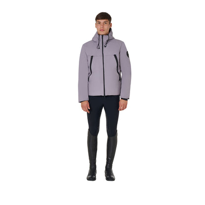 Equestro Men's waterproof and windproof jacket in nylon
