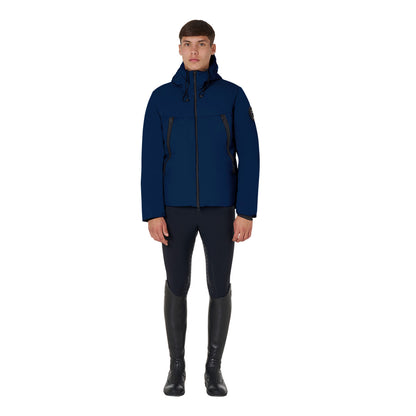 Equestro Men's waterproof and windproof jacket in nylon