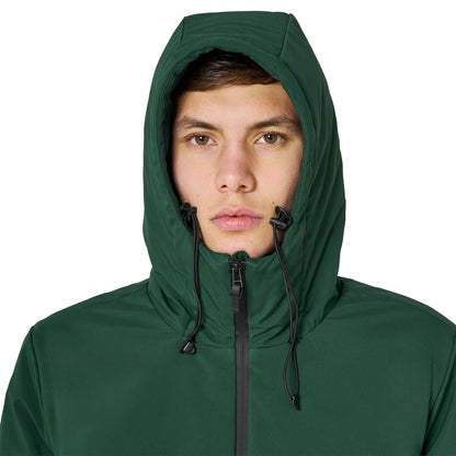 Equestro Men's waterproof and windproof jacket in nylon