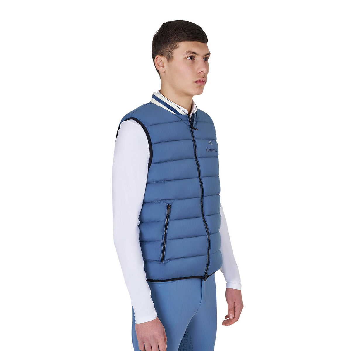 Equestro Men's nylon vest