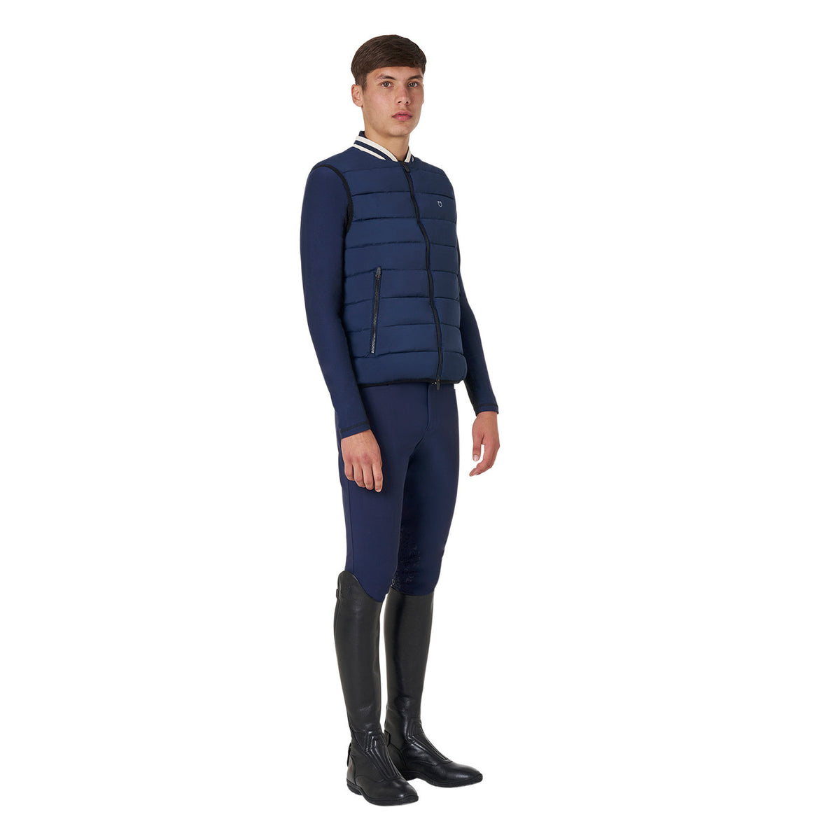 Equestro Men's nylon vest