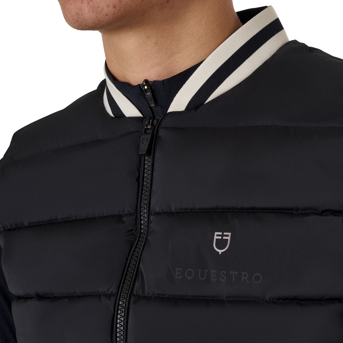 Equestro Men's nylon vest