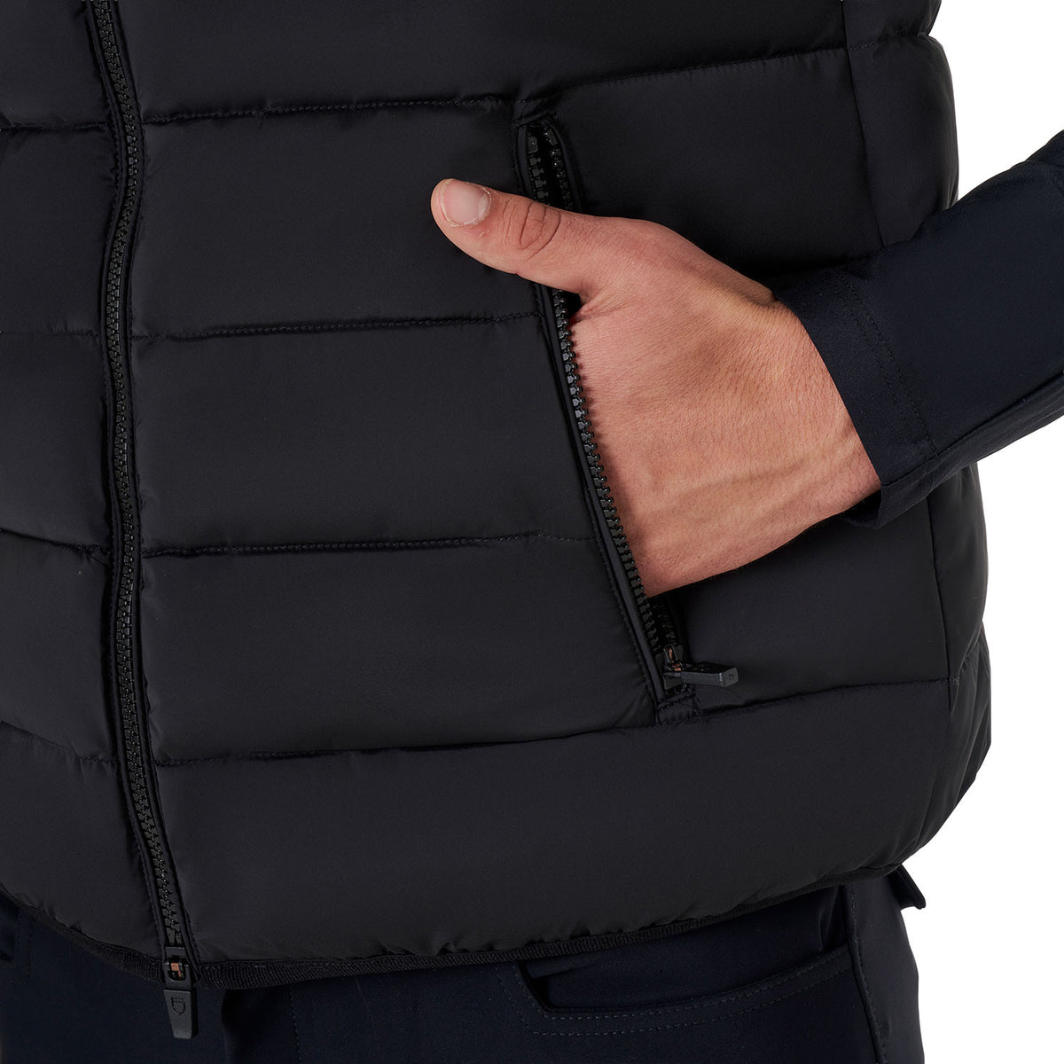 Equestro Men's nylon vest