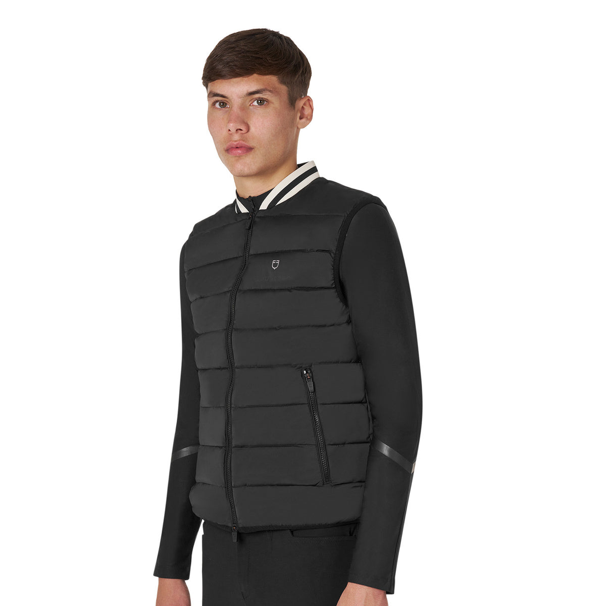 Equestro Men's nylon vest