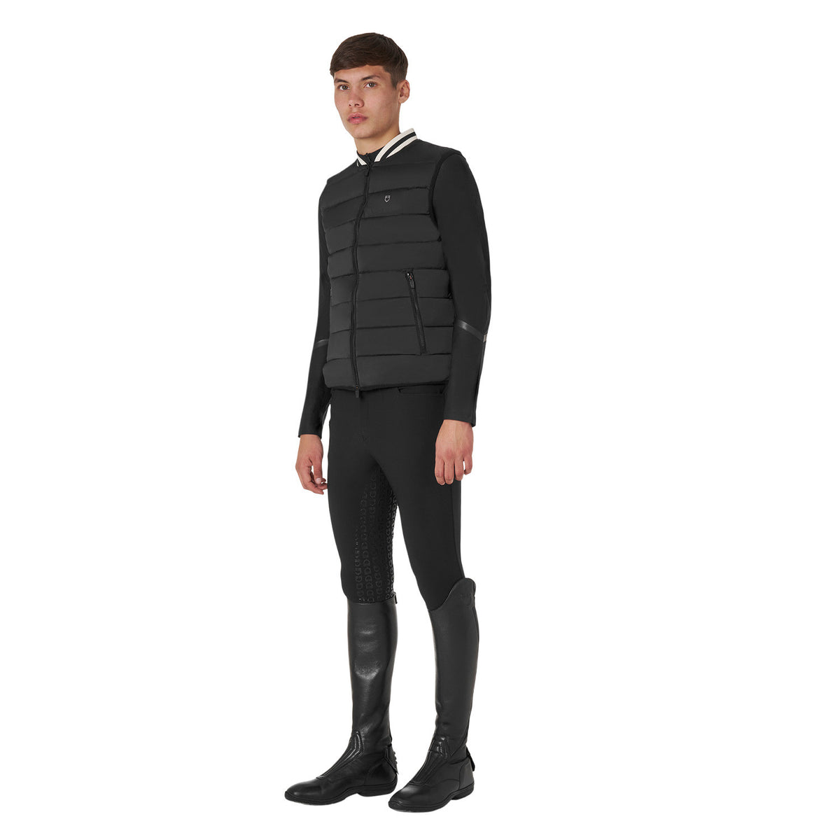 Equestro Men's nylon vest