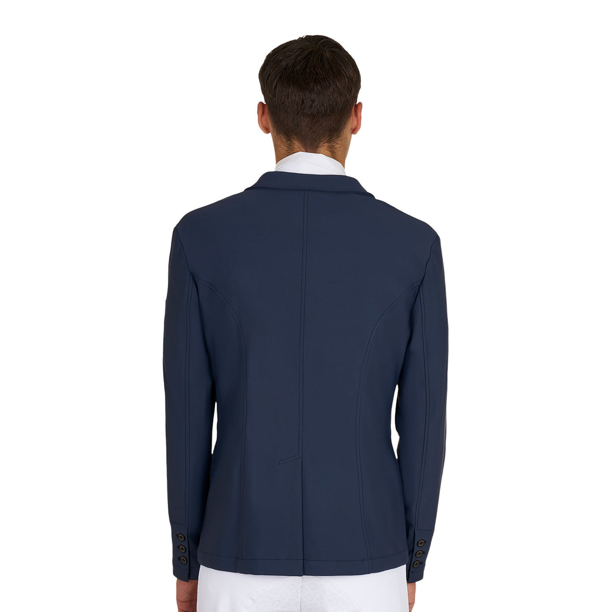 Equestro Men's Girasol competition jacket with embossed logo