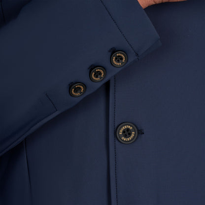 Equestro Men's Girasol competition jacket with embossed logo