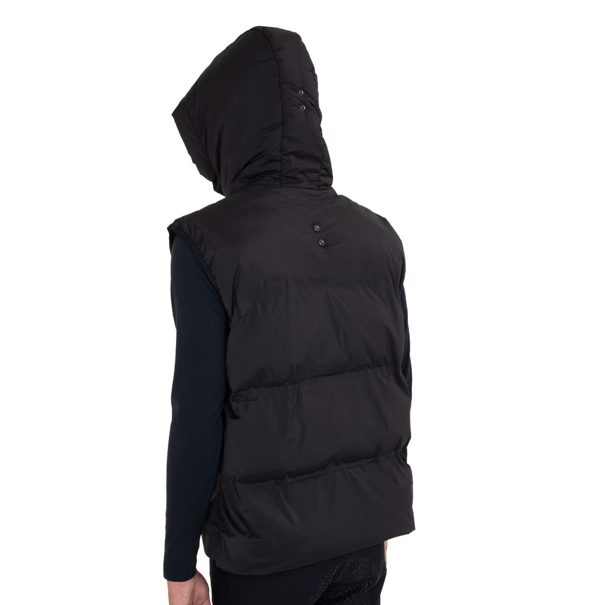 Equestro Men’s technical hooded vest Ridertechnology