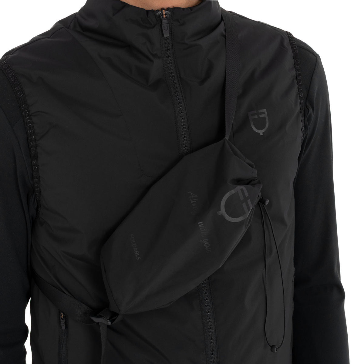 Equestro Men's vest Foldable line