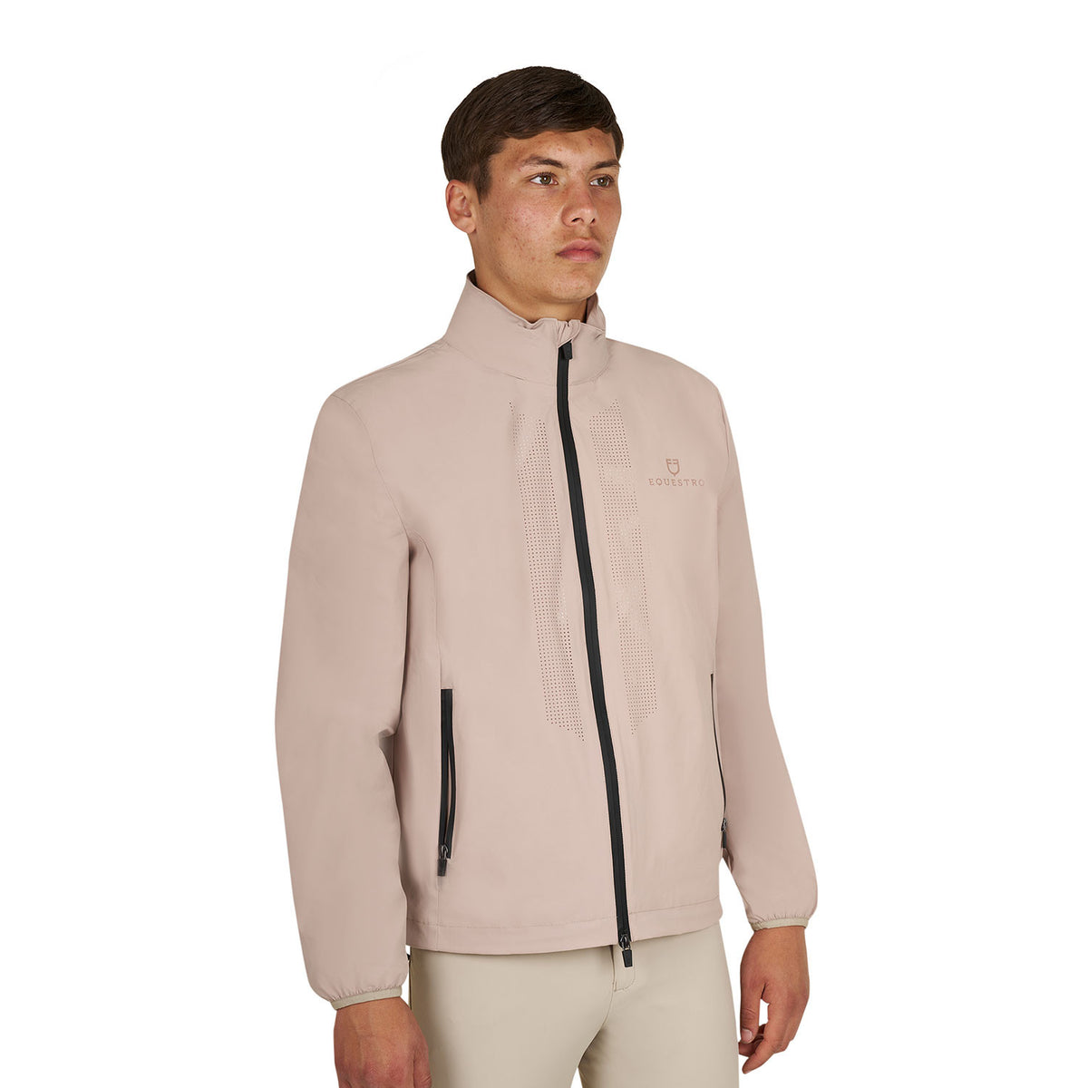 Equestro Men's softshell jacket with back logo