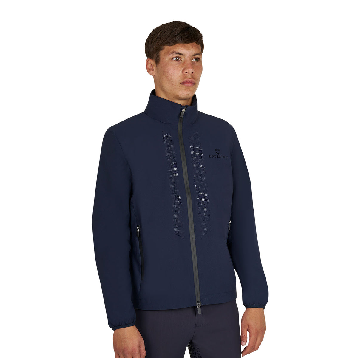 Equestro Men's softshell jacket with back logo