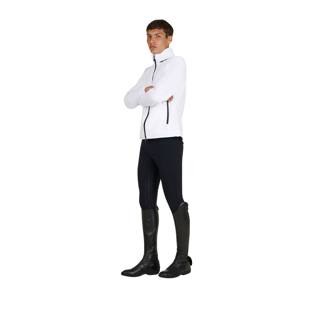 Equestro Men's softshell jacket with back logo