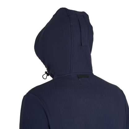 Equestro Men's sweatshirt with adjustable hood and zip