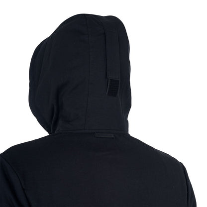 Equestro Men's sweatshirt with adjustable hood and zip