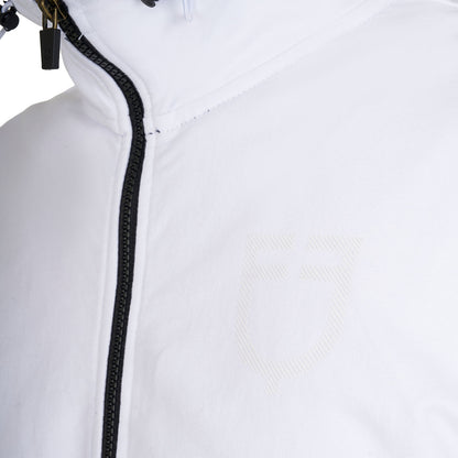 Equestro Men's sweatshirt with adjustable hood and zip