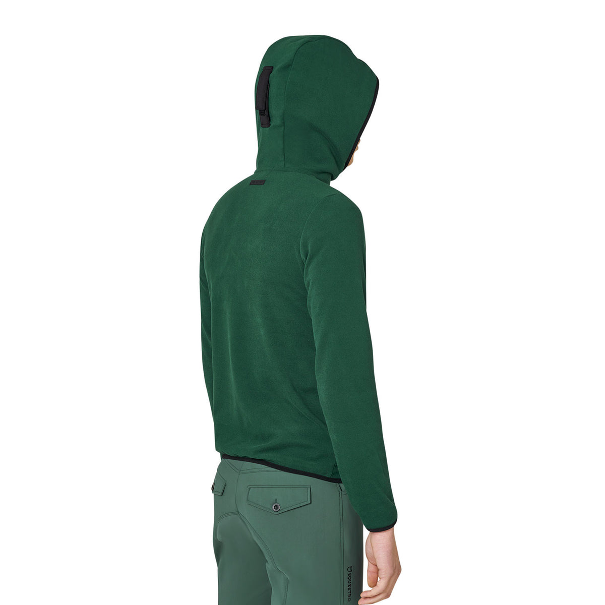 Equestro Men’s fleece zip-up hoodie