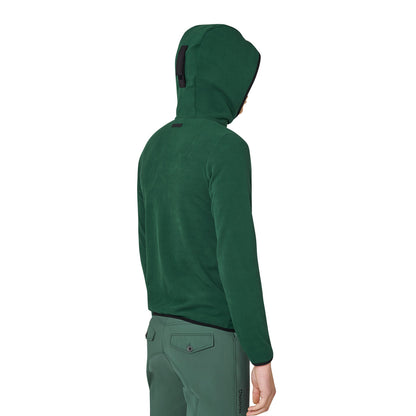 Equestro Men’s fleece zip-up hoodie