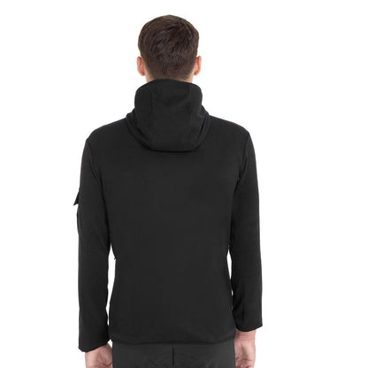 Equestro Men’s fleece zip-up hoodie