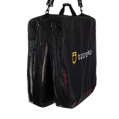 Equestro Saddle pad bag with logo