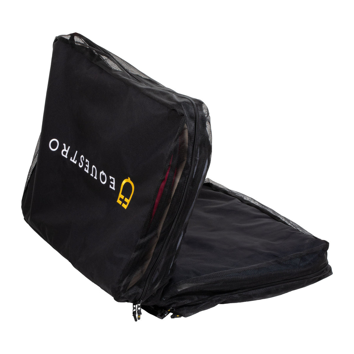 Equestro Saddle pad bag with logo