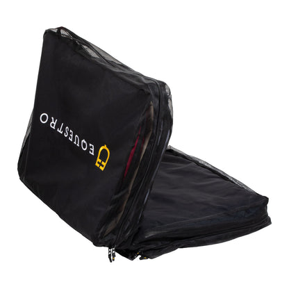 Equestro Saddle pad bag with logo