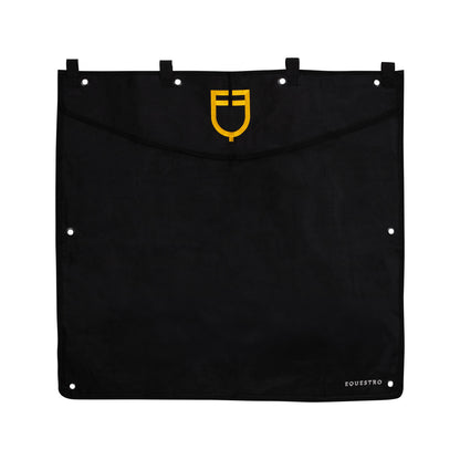 Equestro Short stable curtain with embroidered logo